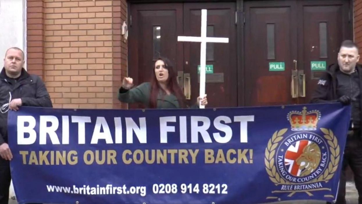 Britain First release video of pathetic protest, look even more pathetic