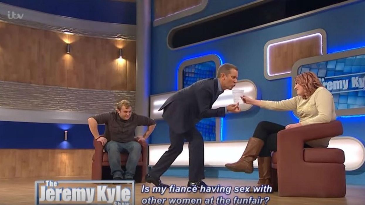 A man just proposed to his girlfriend on Jeremy Kyle and it was so, so painful to watch
