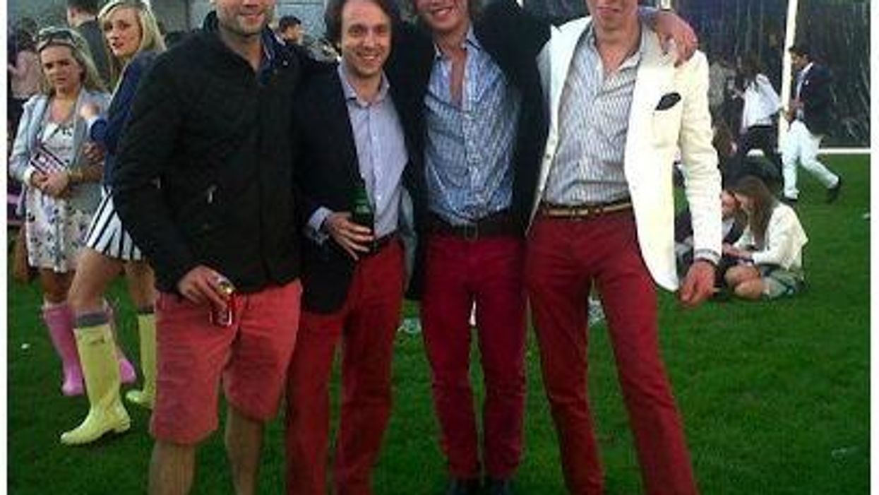 Red trousers have been utterly ruined by hipsters, according to Country Life magazine