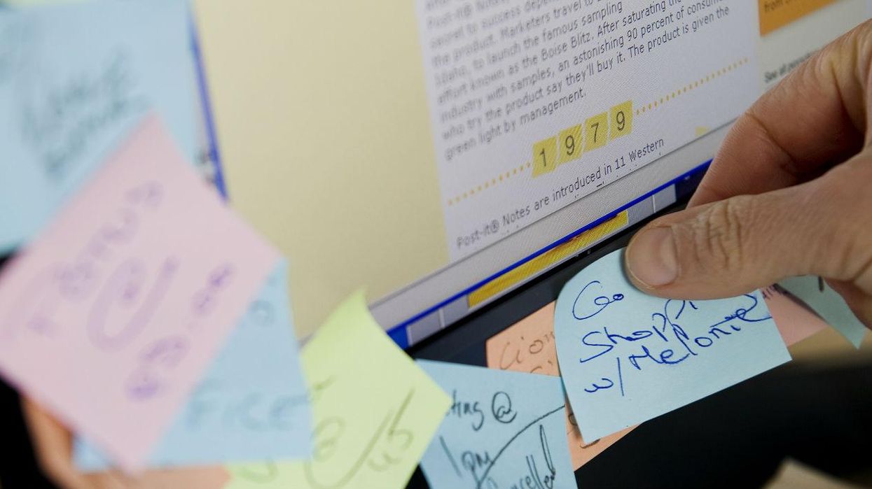 Yes, you can probably add post-it notes to the things you've been doing wrong your whole life