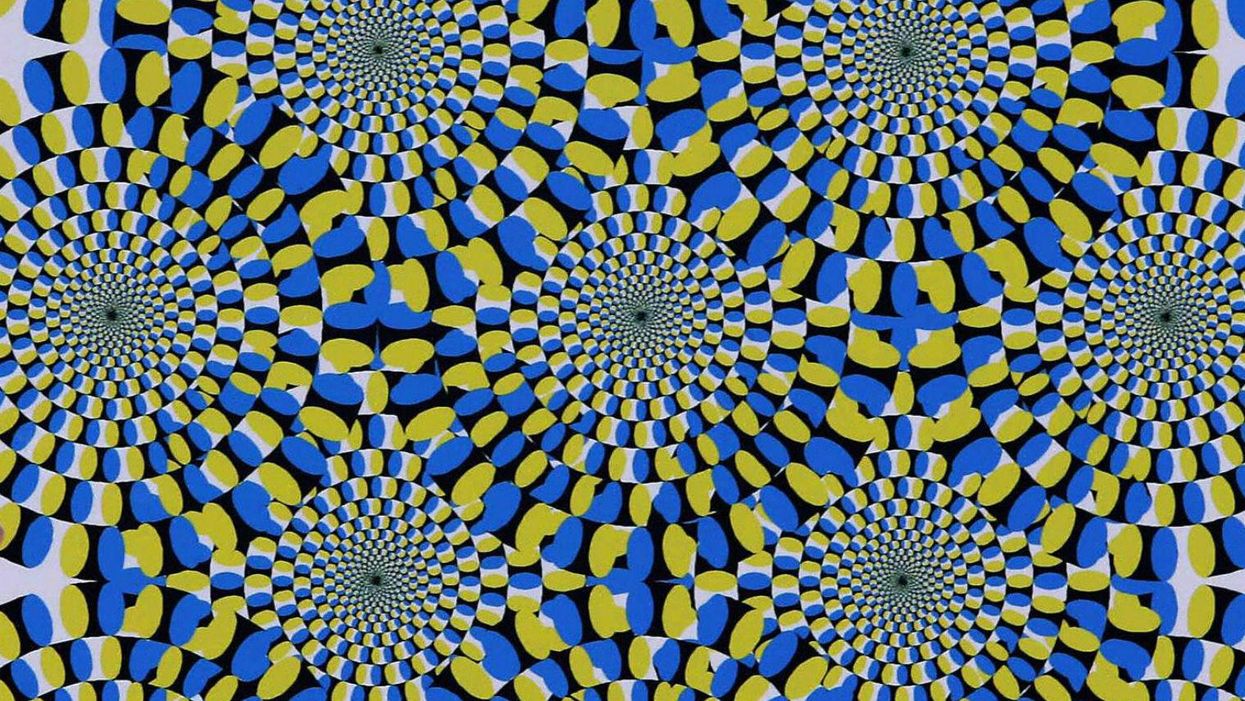 Seven still images that look like they're moving - and how they work