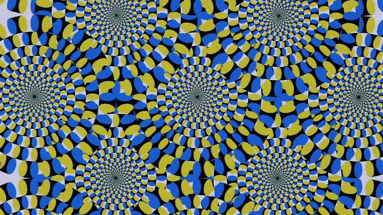 Seven still images that look like they're moving - and how they work