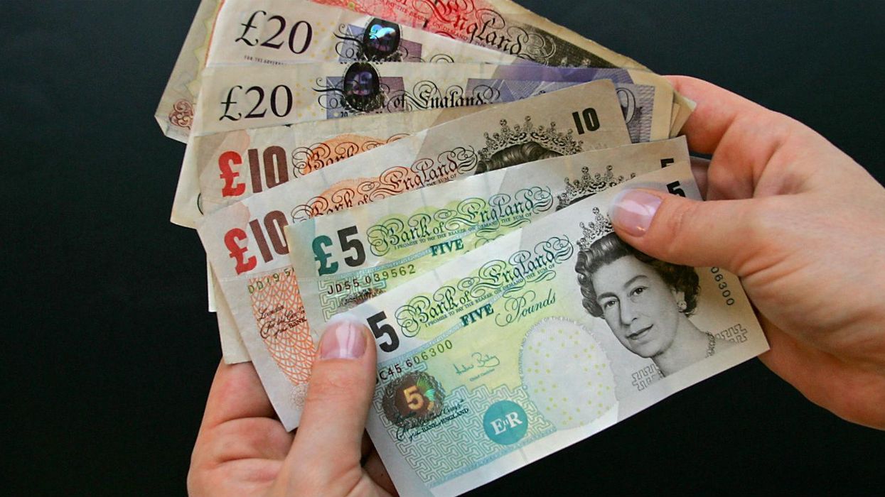 Your £10 note probably has 600 people's germs on it