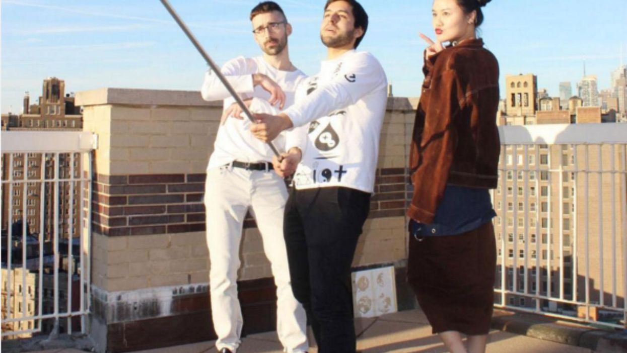 Someone took the selfie stick and made it even worse