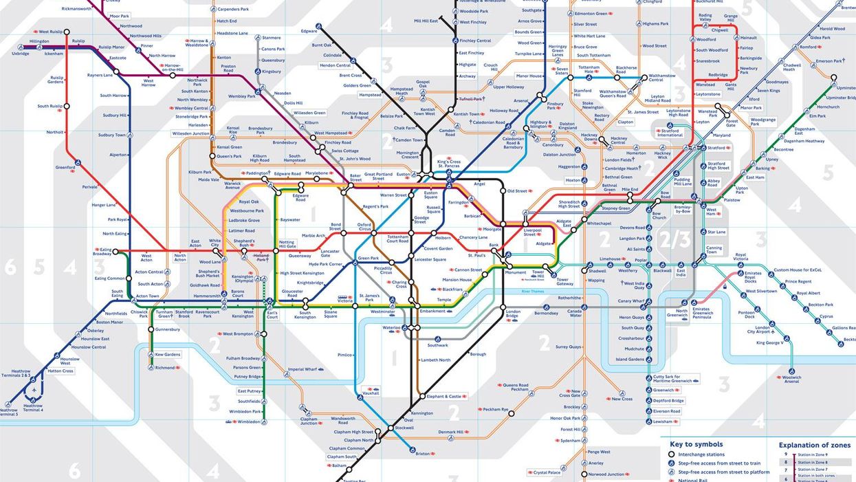 Quiz: Can you name the London Underground line by its colour?