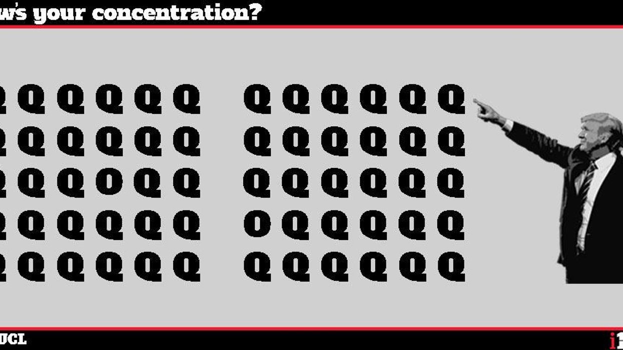 How quickly can you spot the two 'O's in these puzzles? It could reveal how strong your concentration levels are