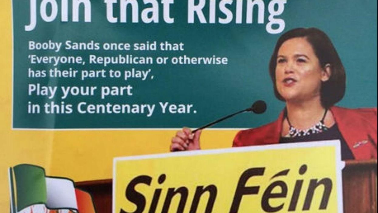 Bobby Sands: Political leaflet misspells Irish Republican hero's name in most awkward way