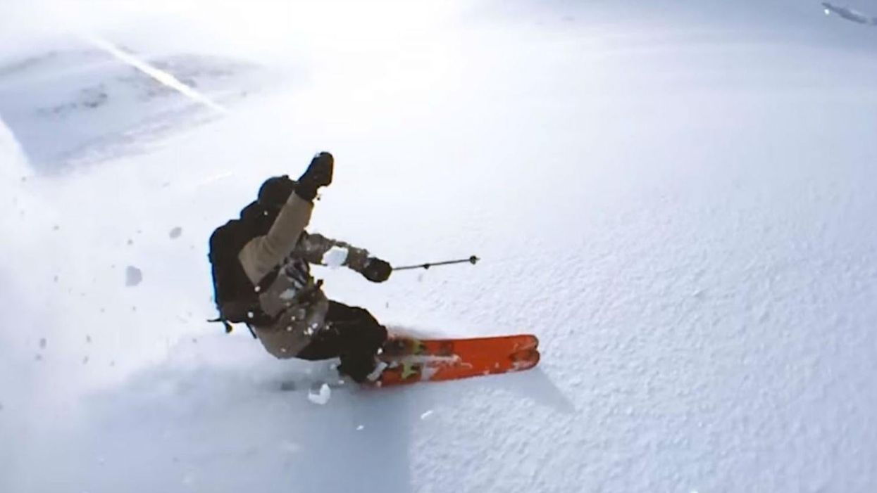 Skier Nicolas Vuignier swings iPhone around his head, creates absolutely breathtaking video