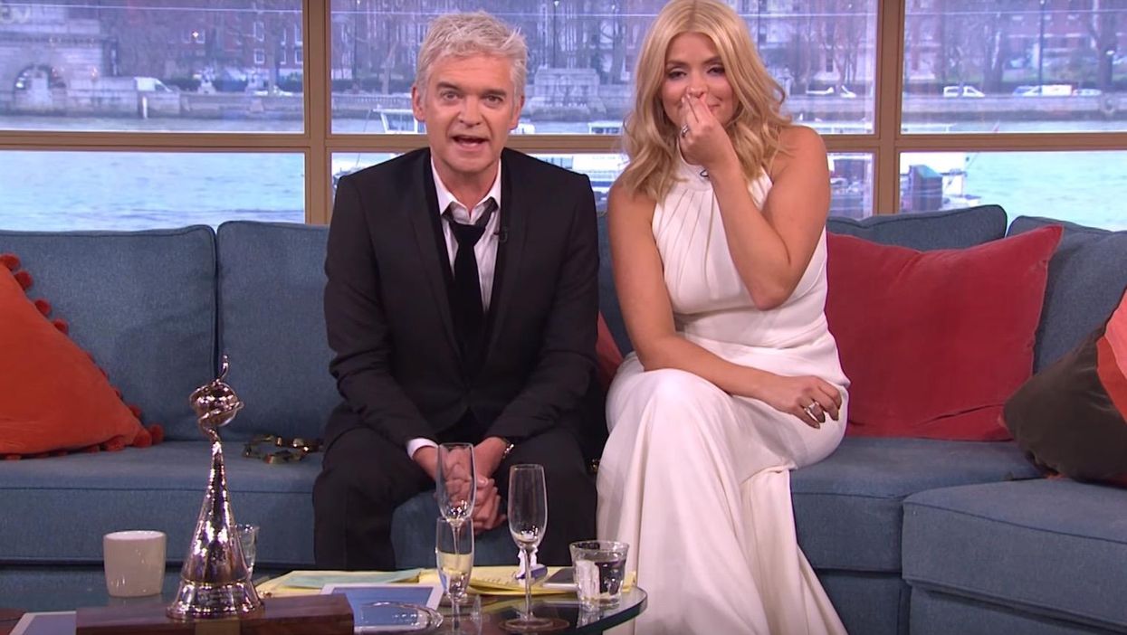Holly Willoughby and Phillip Schofield were completely 'hanging' on This Morning