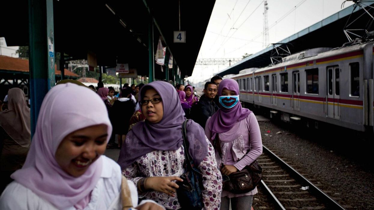 Women-only public transport is proving to be a big hit in Jakarta
