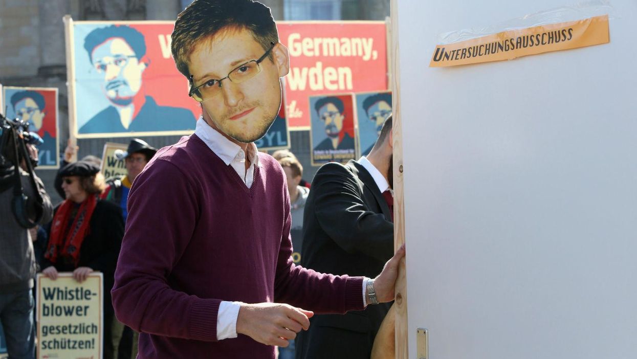 People reckon Edward Snowden is boasting about how many nude pics he gets