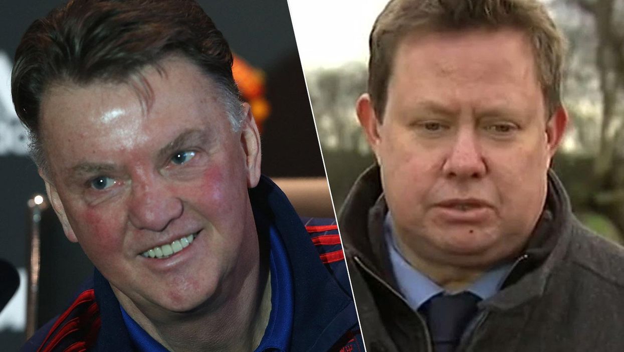 After being called a 'fat man' by Louis van Gaal, this journalist laid down a 'points v pounds' challenge