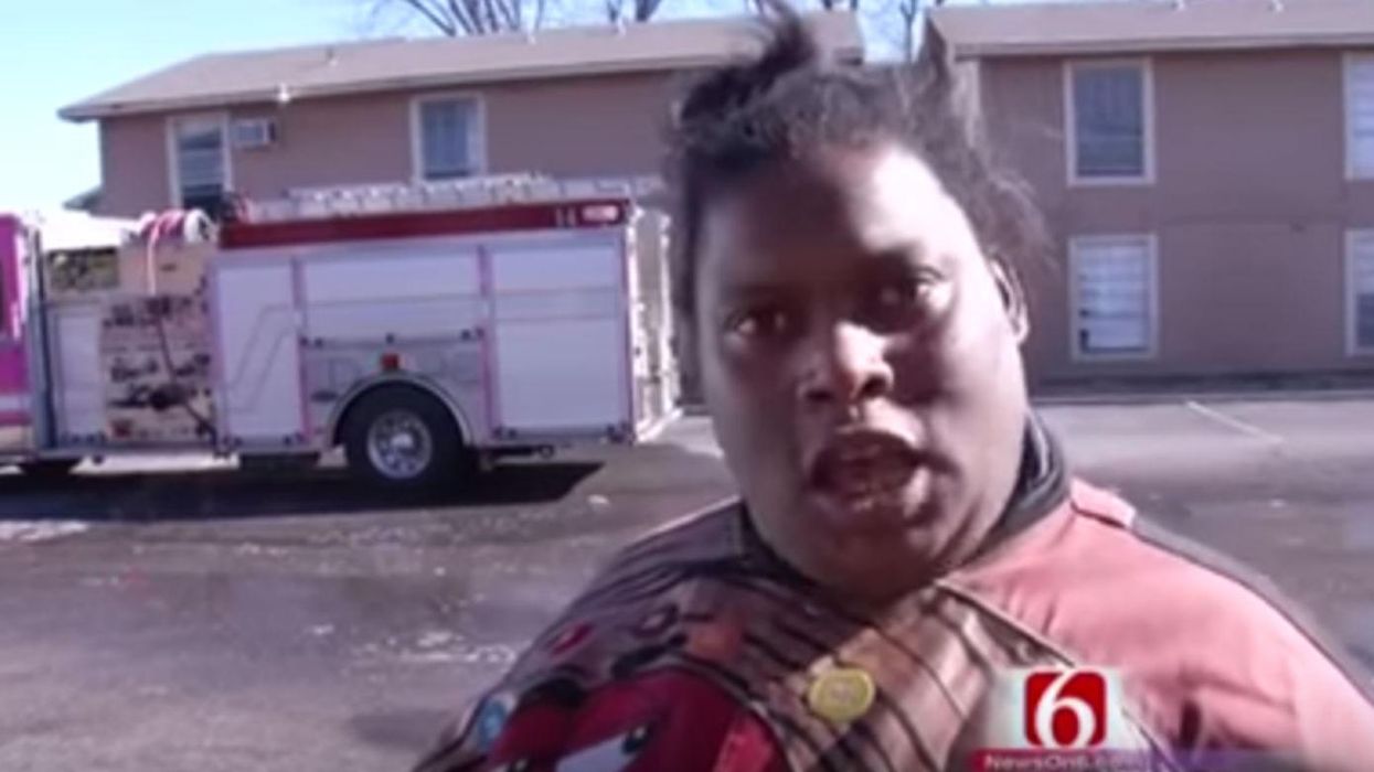 There's a new contender for the title of most incredible local news eyewitness