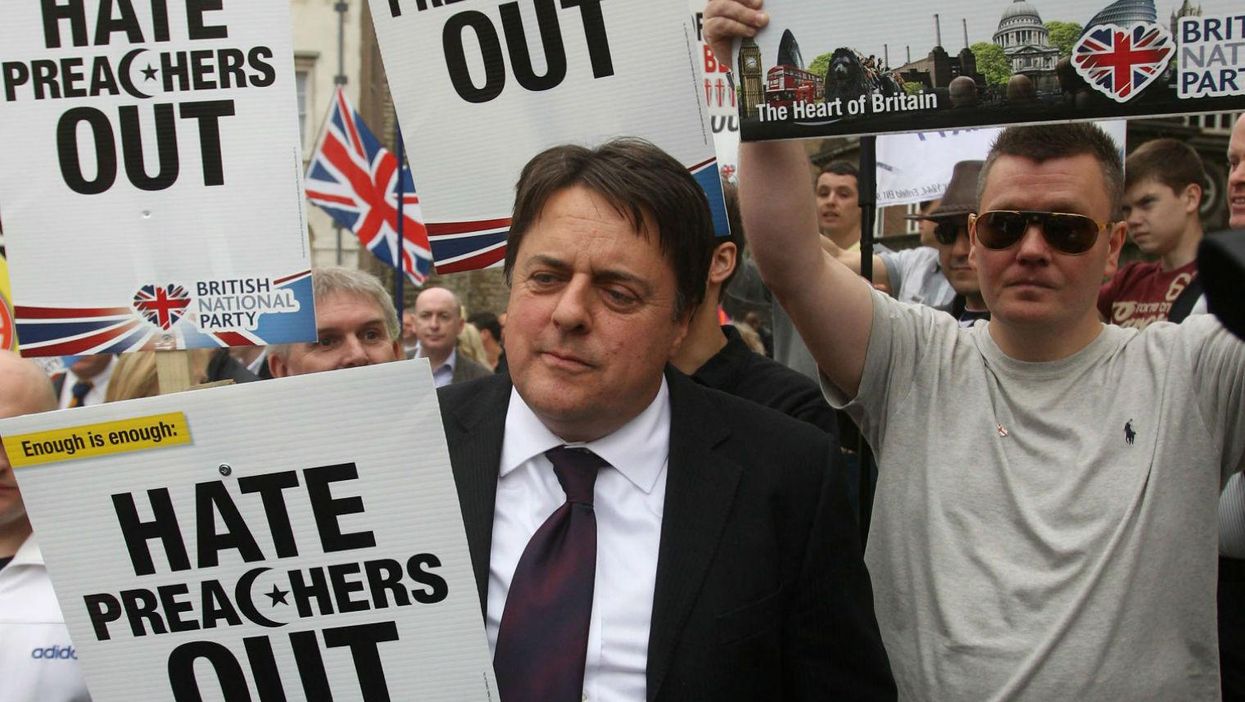 Far-right British nationalist Nick Griffin says he now wants to emigrate to, er, Eastern Europe