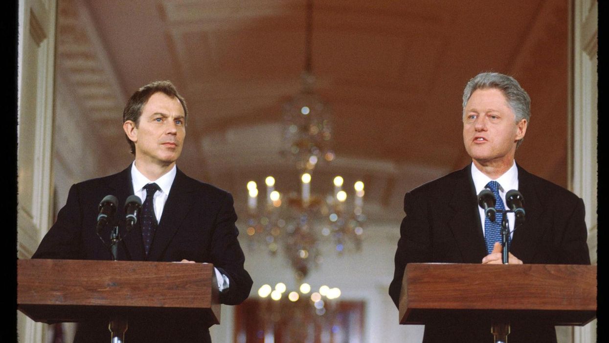 All the times Tony Blair completely ruined Bill Clinton's vibe