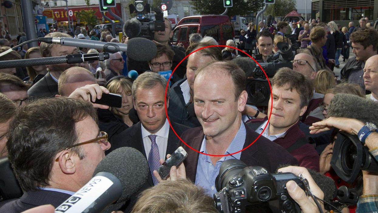 Ukip MP Douglas Carswell is at pains to point out he did not try to 'assassinate' Nigel Farage