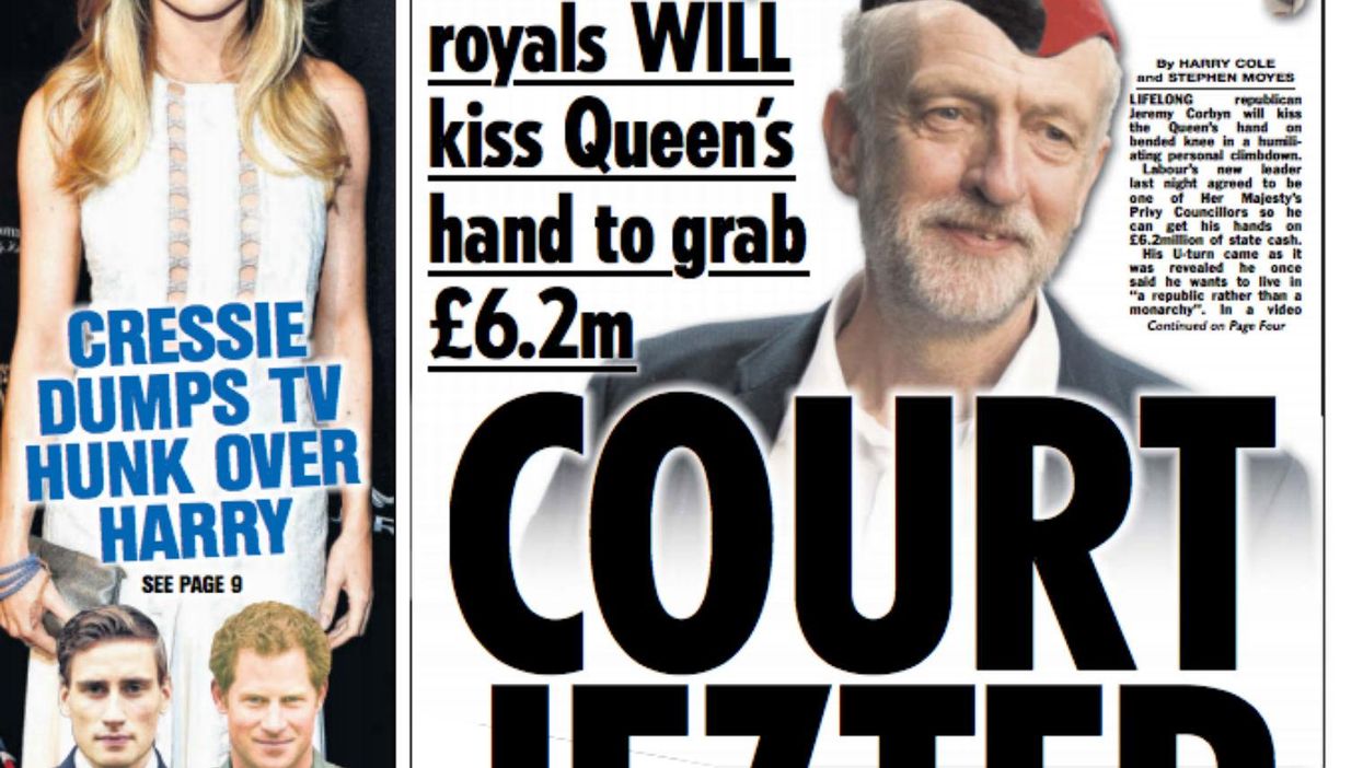 Here's how the Sun corrected its front page story about Jeremy Corbyn