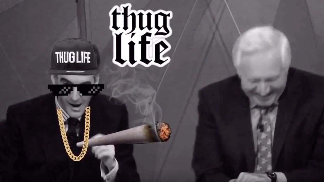 Tory MP Jacob Rees-Mogg's Eton joke has been turned into a Thug Life video