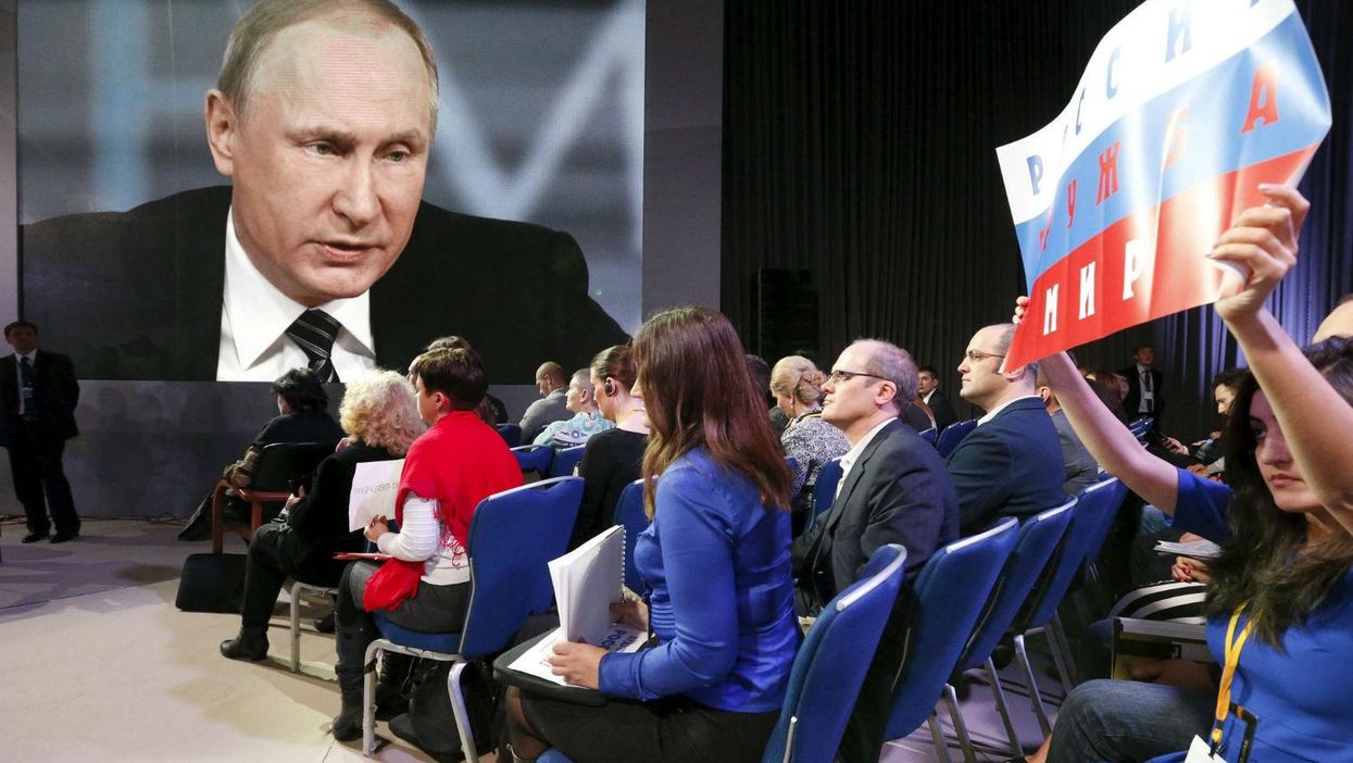 The most bizarre bits of Vladimir Putin's surreal, giant press conference