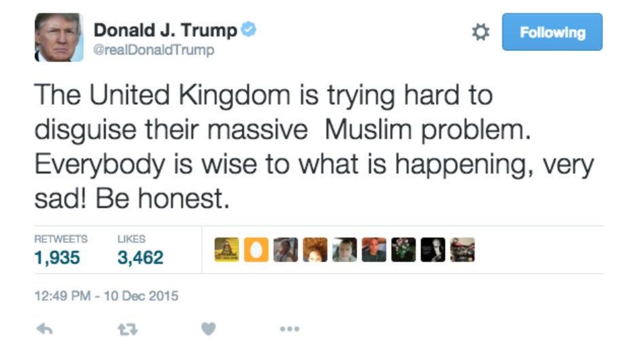 Danny Dyer weighs in on the Donald Trump anti-Muslim controversy, speaks for the nation