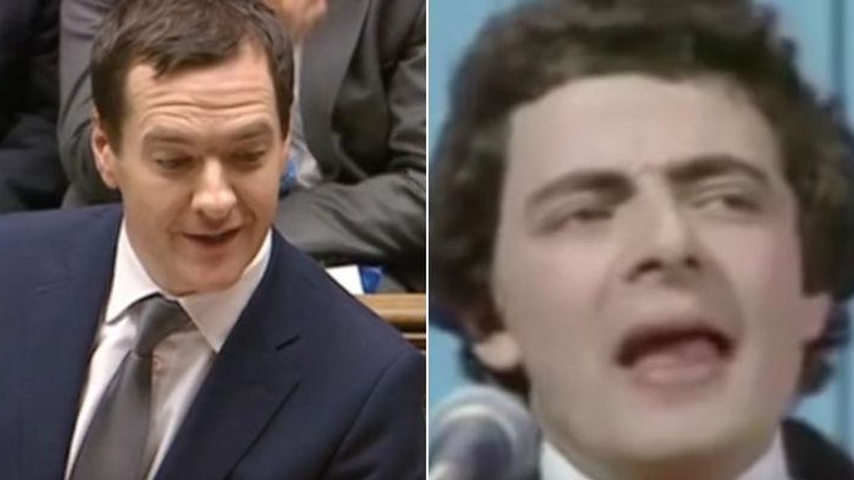 People are comparing George Osborne's comments on curry at PMQs to this Not the Nine O'Clock News sketch