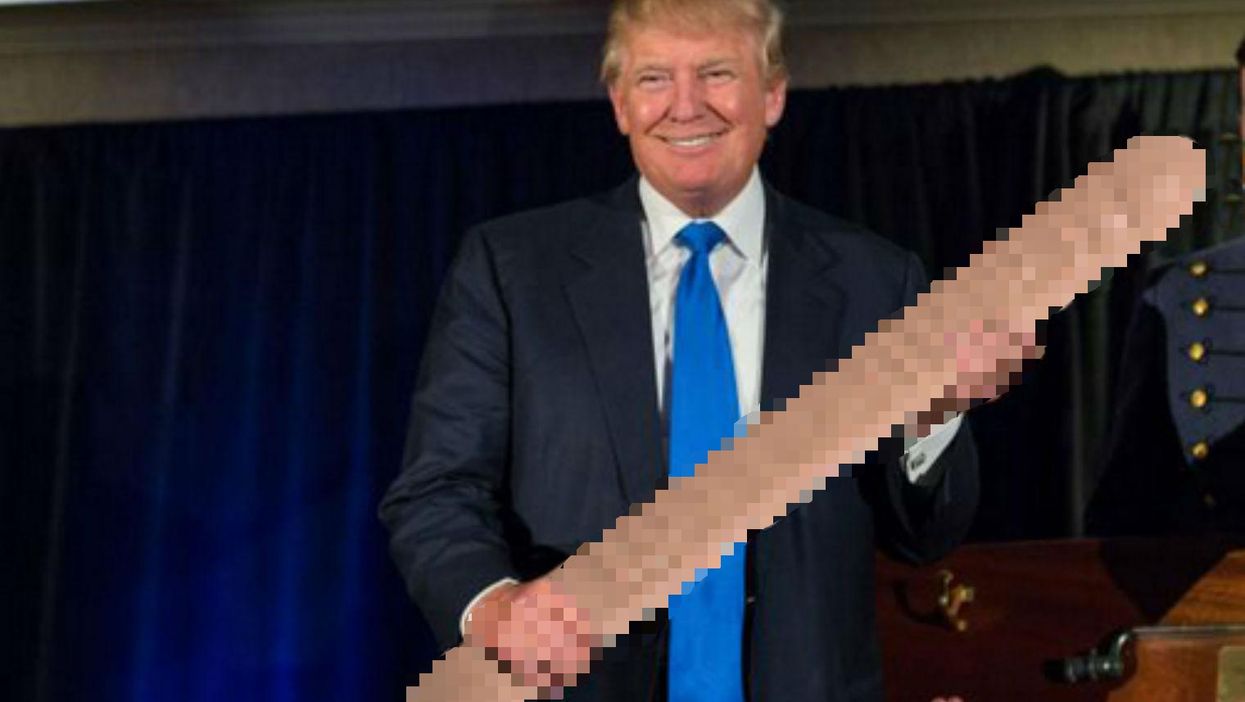 Someone is photoshopping Republicans' guns into dildos because sometimes you have to laugh or you'll cry