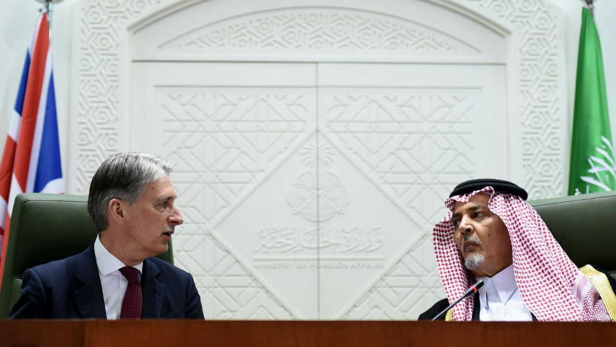 British foreign secretary Philip Hammond accepted a really expensive watch from Saudi Arabia