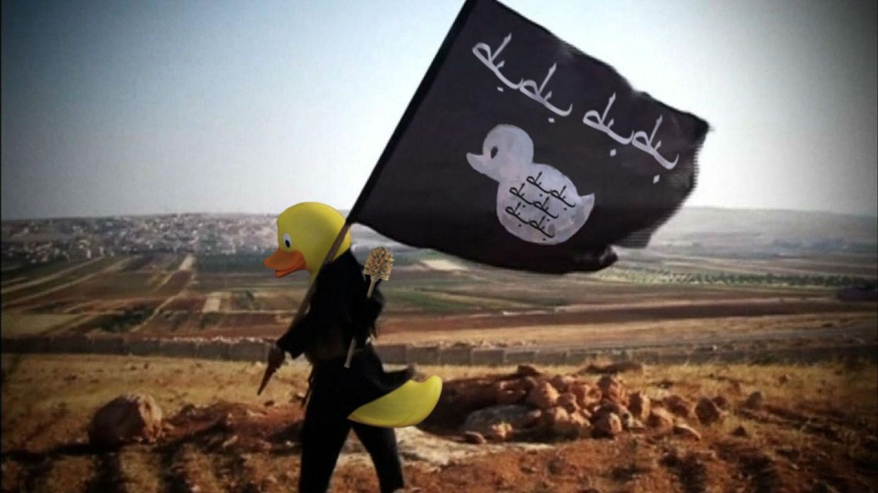 The internet has united to photoshop Isis fighters as rubber ducks