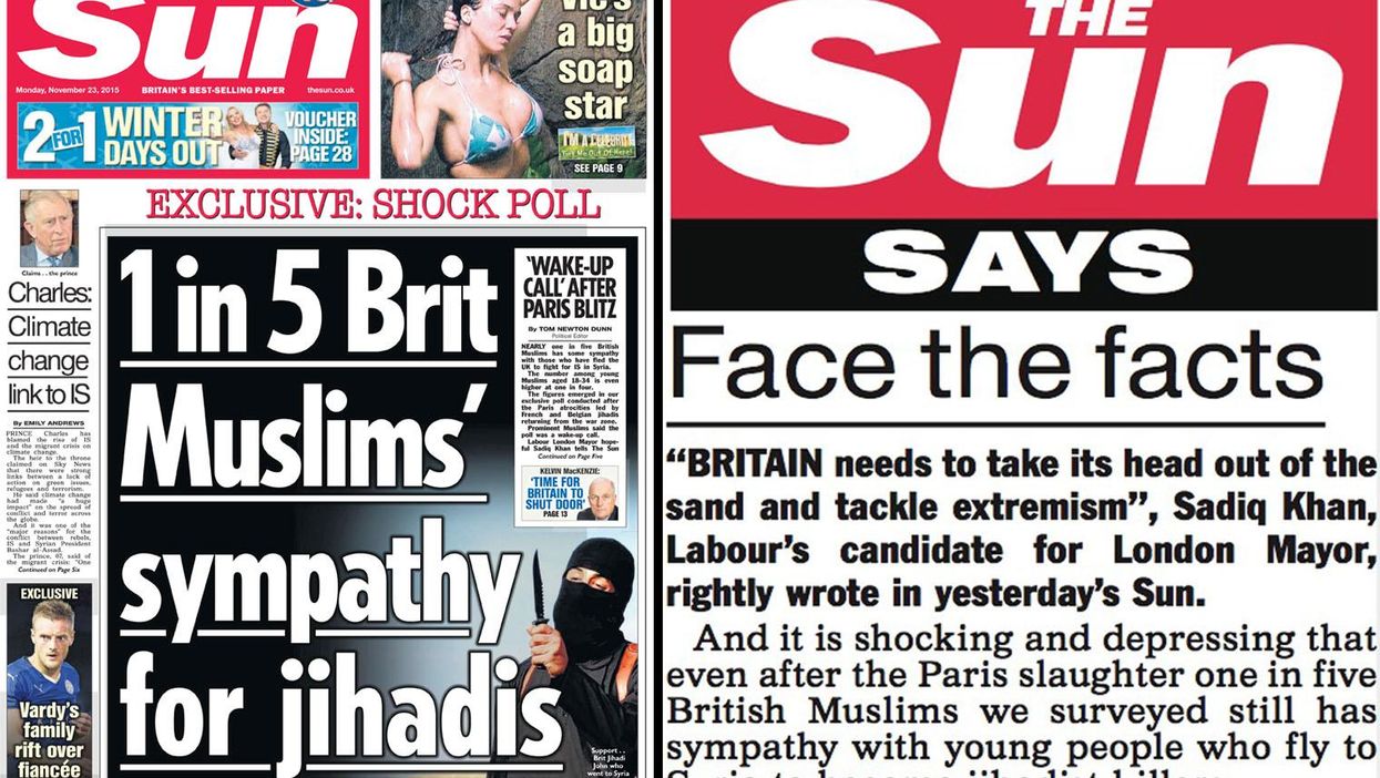 No, the Sun did not say sorry for it's '1 in 5 Muslims' story (but the Times did issue a correction)