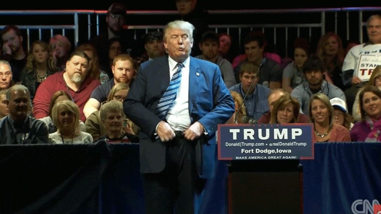 This Donald Trump gif will probably haunt your dreams
