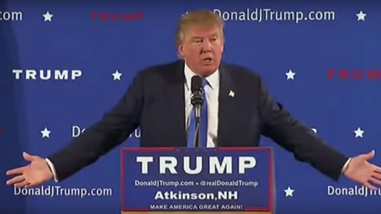 Donald Trump said burqas are great because 'women don't have to wear make up'