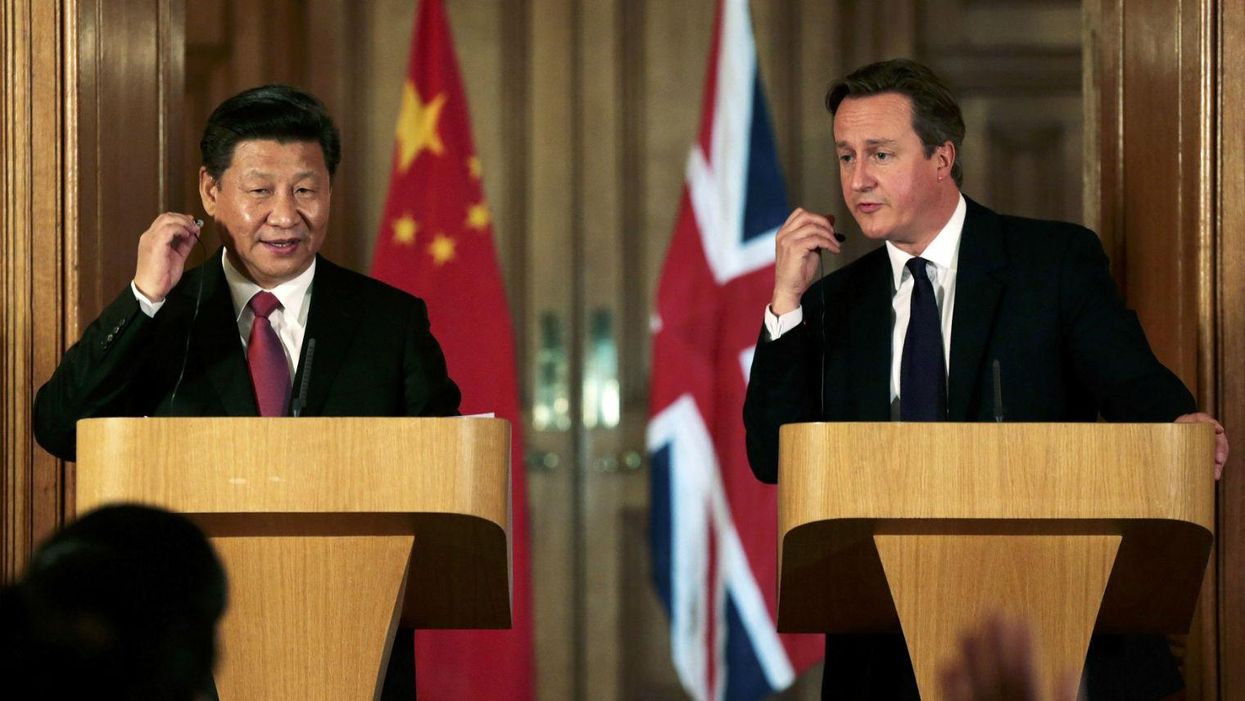 This is the only question British journalists got to ask Chinese president Xi Jinping