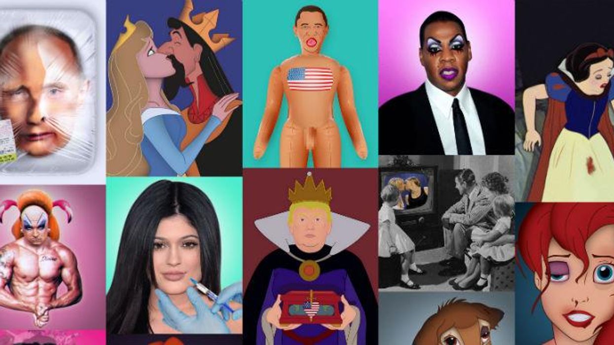 This Syrian artist is examining the differences between Disney princes and princesses