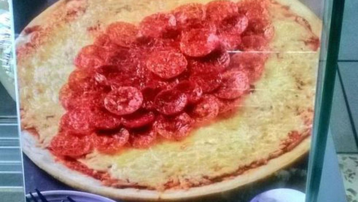 There's a Morrisons 'rugby' pizza that looks like a vagina and the British public can't handle it