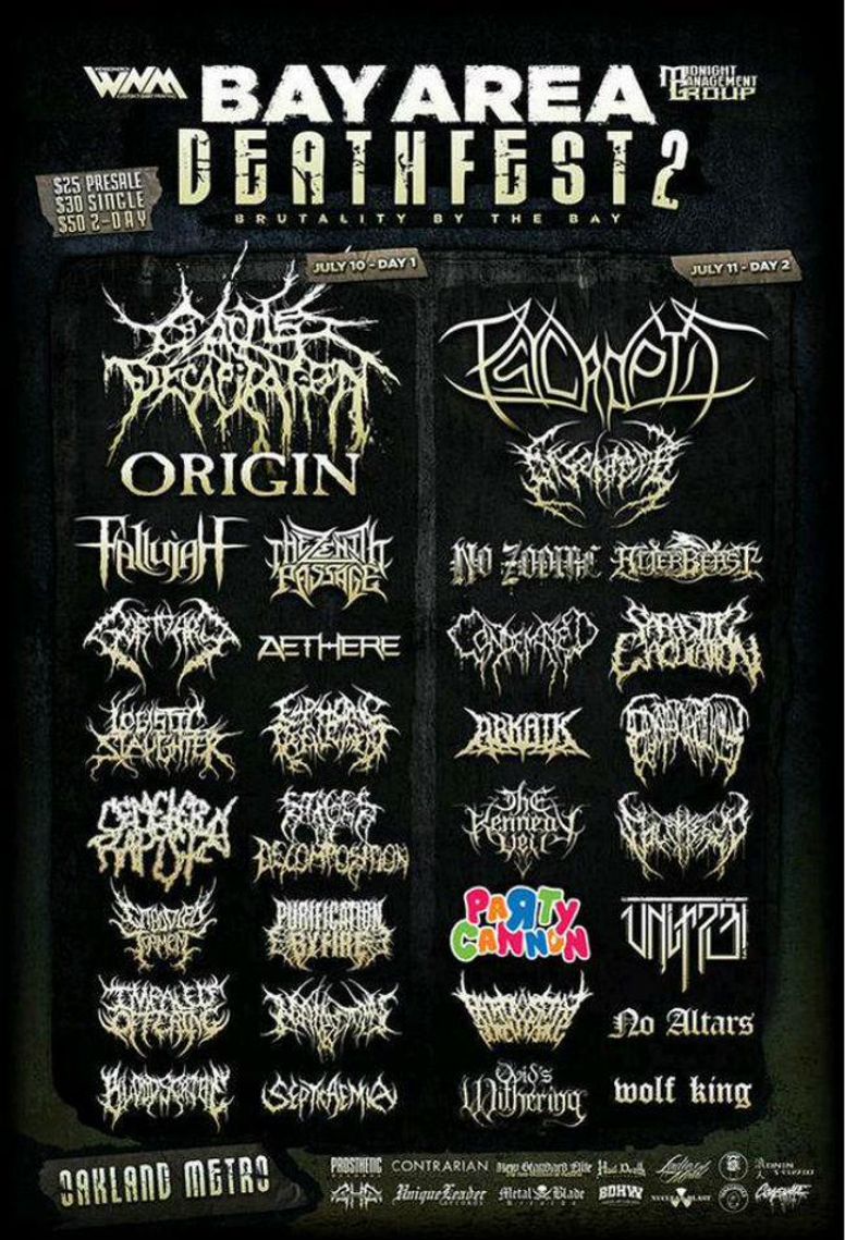 Why everyone loves this death metal festival poster