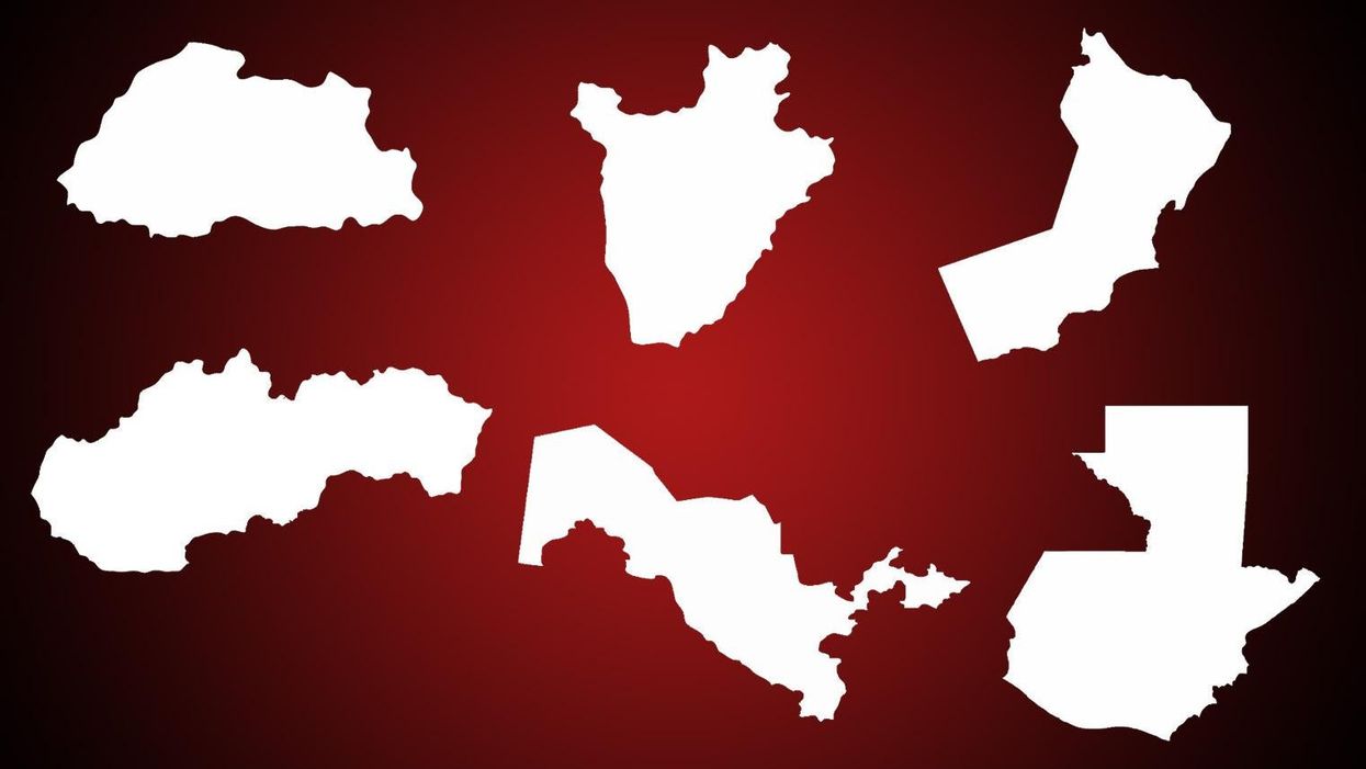 Can you tell which country it is just by its outline?
