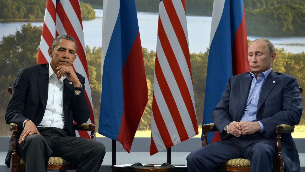 Awkward pictures of Barack Obama and Vladimir Putin: A brief history