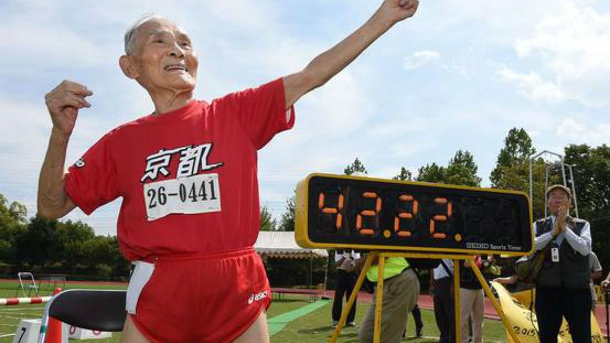 Meet the 105-year-old Japanese sprinter who wants to take on Usain Bolt
