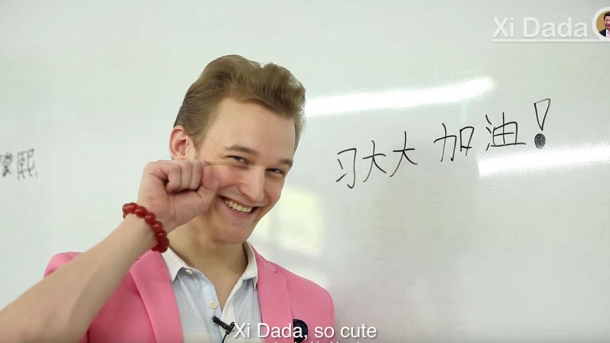 China got foreign students to talk about how much they love President Xi in a totally not-staged or at all menacing propaganda video