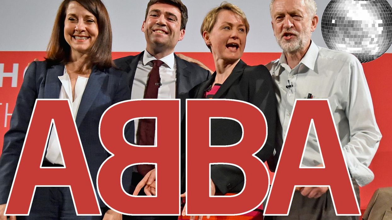 Jeremy Corbyn used his first speech as Labour leader to finally tell a joke