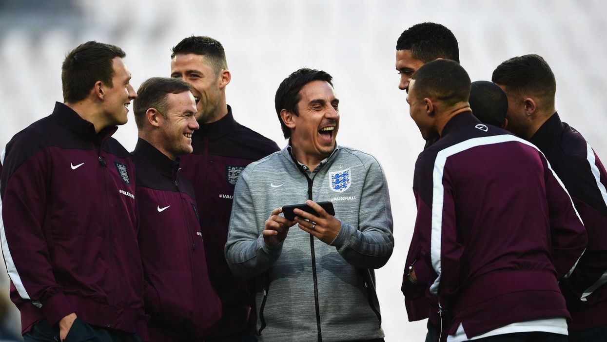 Gary Neville is still mercilessly trolling brother Phil over his Spanish tweets