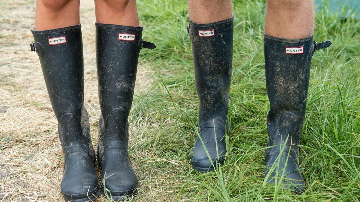 Glastonbury to donate discarded wellies to Calais migrants