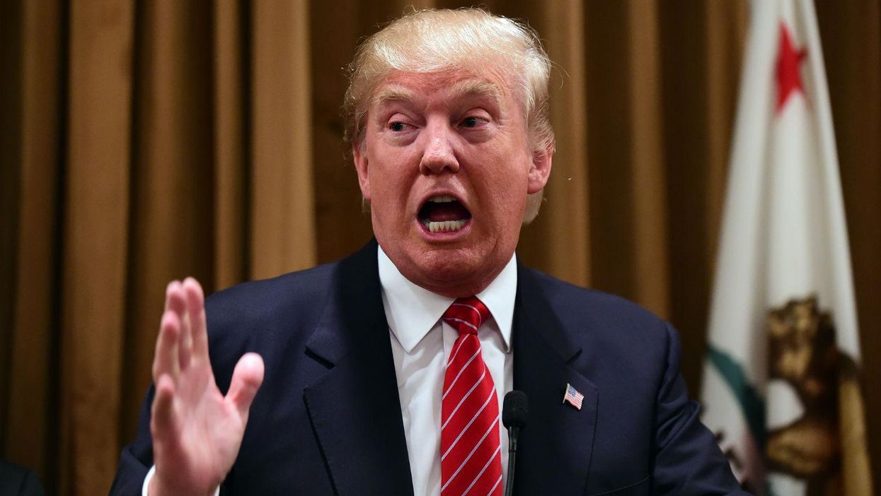 Do you see Donald Trump's face in this tub of butter? You might be worried. We can't imagine why