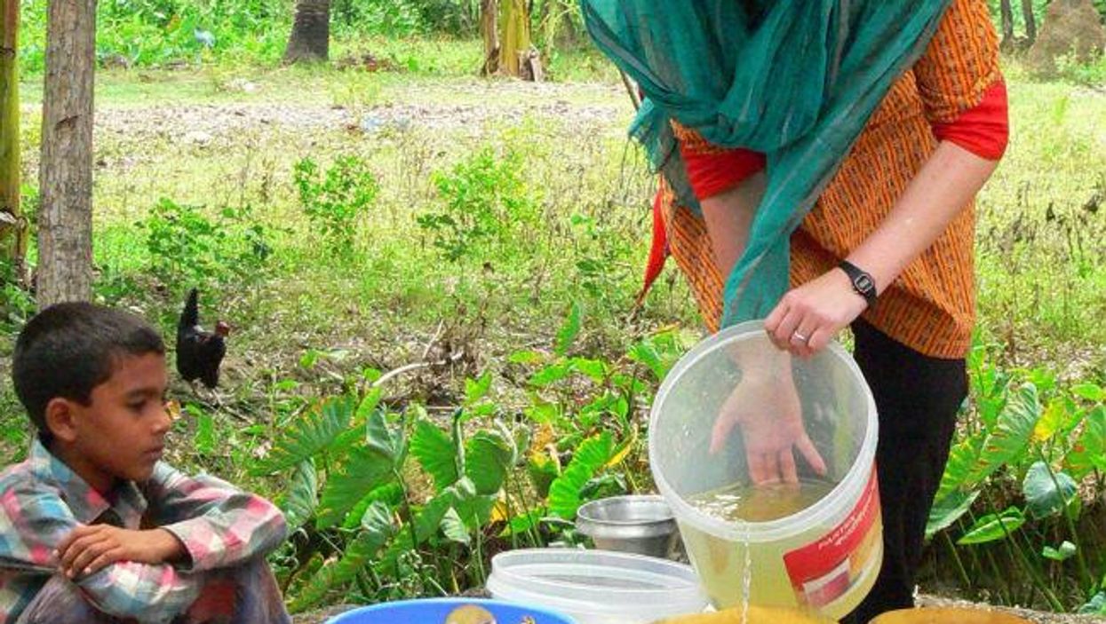 This drinkable book turns raw sewage into clean water