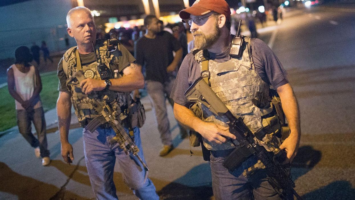 This is what happened when white people carried guns in Ferguson