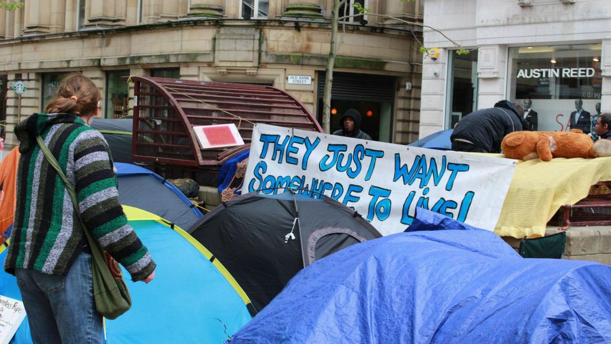 Manchester has banned homeless people from sleeping in tents (but doorways are OK)