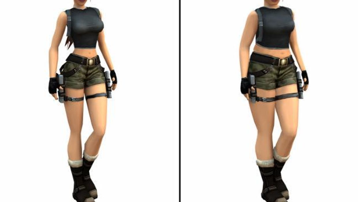 Female video game characters as you've never seen them before: With realistic bodies