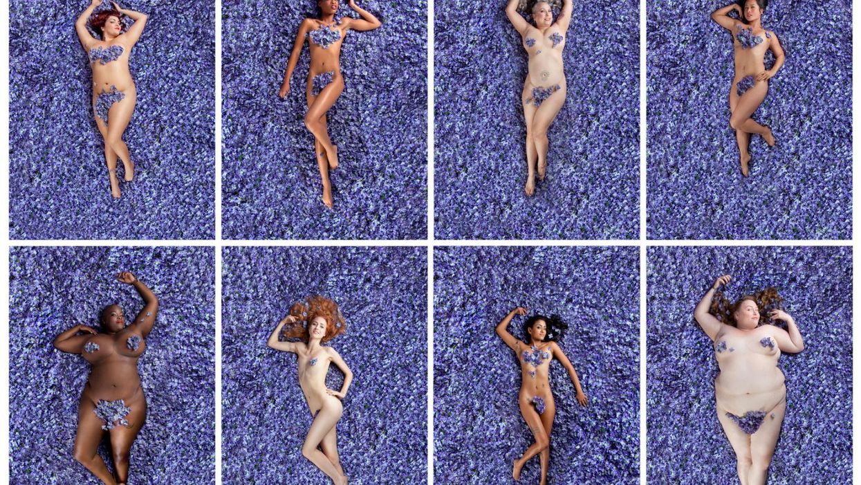 A photographer is reinventing that 'American Beauty' pose to challenge beauty standards