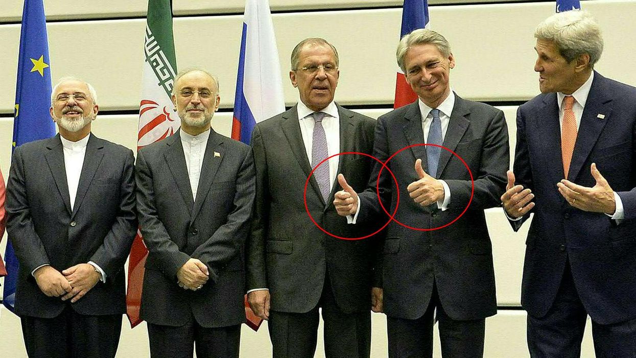 There's something very wrong with this picture of Philip Hammond