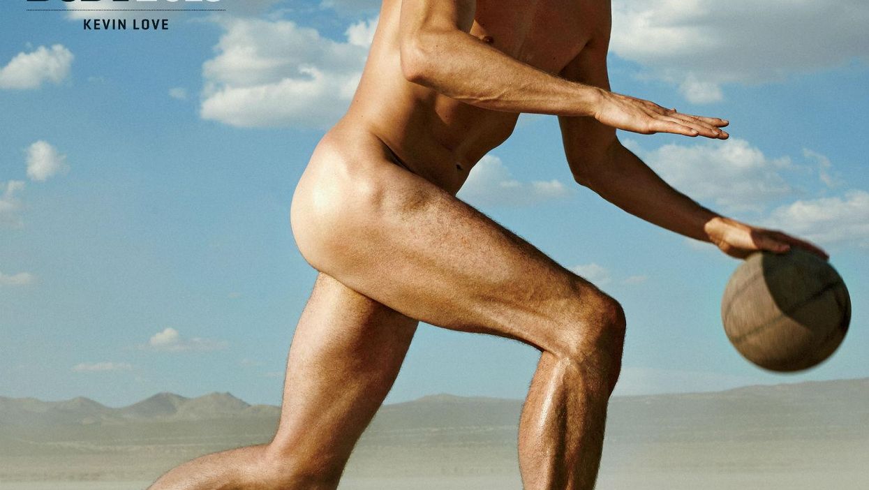 These ESPN portraits of athletes doing what they do naked show the majesty of the human body